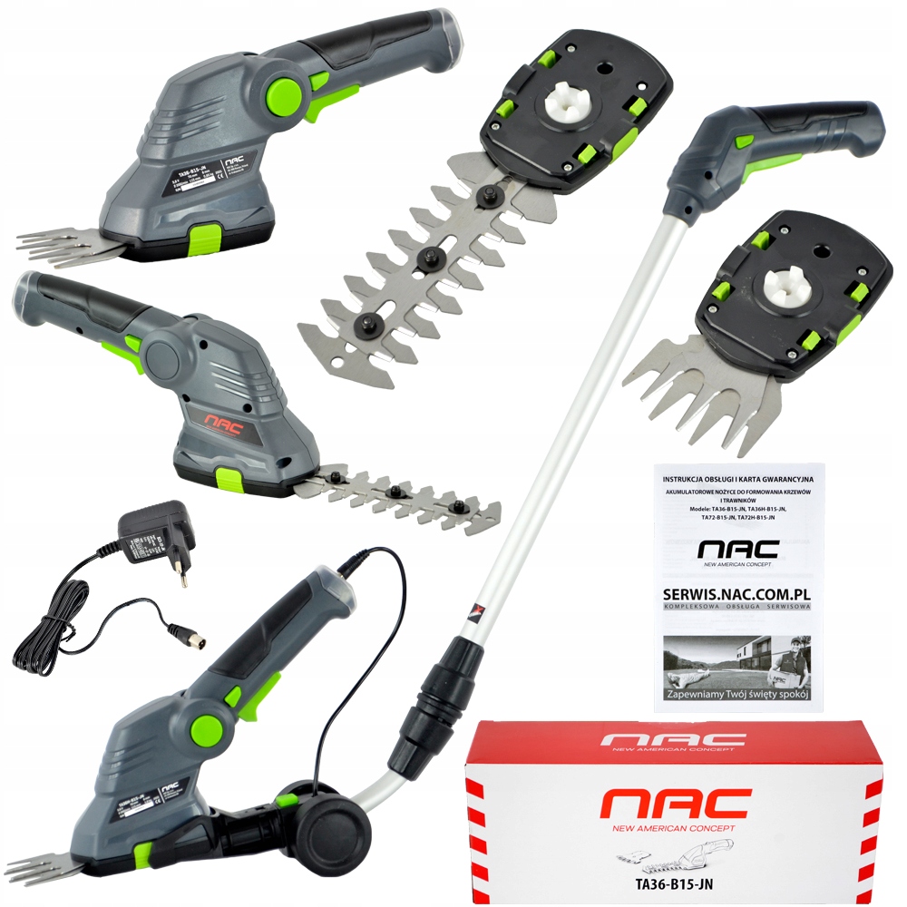 Akumulátorové elektrické nožnice NAC 11,5 cm 3,6 V